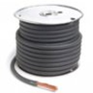 Grote Accessory Line Battery Cable, Black, 1 GA, 100' Spool - 82-5706