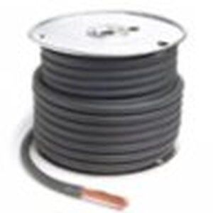 Grote Accessory Line Battery Cable, Black, 1 GA, 50' Spool - 82-5707