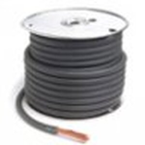 Grote Accessory Line Battery Cable, Black, 1 GA, 25' Spool - 82-5708