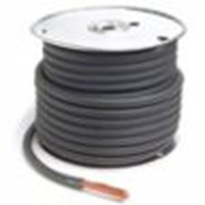Grote Accessory Line Battery Cable, Black, 4 GA, 100' Spool - 82-5712