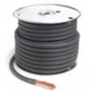 Grote Accessory Line Battery Cable, Black, 6 GA, 25' Spool - 82-5722