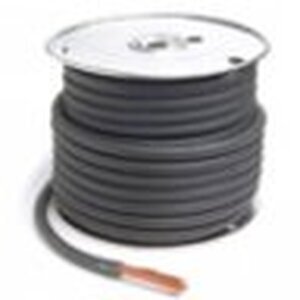 Grote Accessory Line Battery Cable, Black, 6 GA 50' Spool - 82-5725