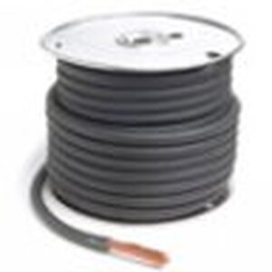 Grote Accessory Line Welding Cable, Black, 2/0 GA, 100' Spool - 82-5731