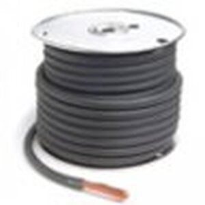 Grote Accessory Line Welding Cable, Black, 6 GA, 100' Spool - 82-5734