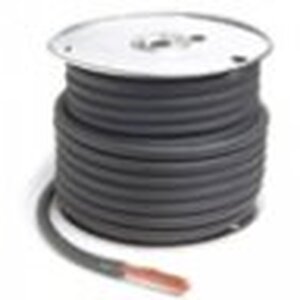 Grote Accessory Line Welding Cable, Black, 2 GA, 100' Spool - 82-5736