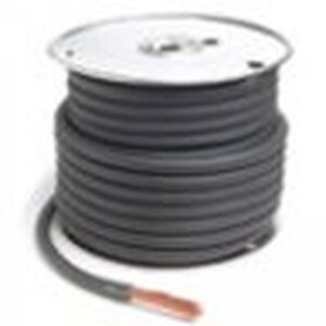 Grote Accessory Line Welding Cable, Black, 1 GA, 100' Spool - 82-5738