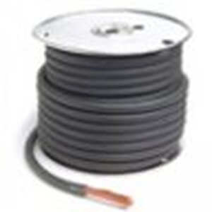 Grote Accessory Line Welding Cable, Black, 1/0 GA, 25' Spool - 82-5739