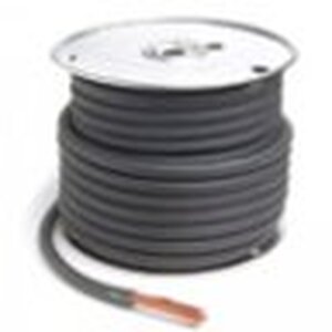 Grote Accessory Line Welding Cable, Black, 3/0 GA, 25' Spool - 82-5741
