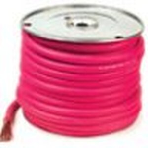 Grote Accessory Line Welding Cable, Red, 2 GA, 100' Spool - 82-6736