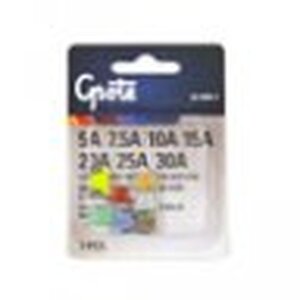 Grote Accessory Line Low Profile Miniature Blade Fuse, 7.5A, 5 Pack - 82-ANS-7.5A