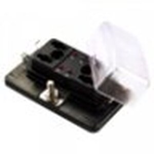 Grote Accessory Line LED Fuse Panel For Standard Blade Fuse, 4 Slot & Cover - 82-BLR-I-304