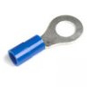 Grote Accessory Line Ring Terminal, Nylon, 16-14 Ga, #10, Pk 50 - 83-2447