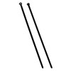 Grote Accessory Line Metal Pawl Cable Tie, 7.9" Length, 50lb, Black, 100 Pack - 83-6019MP