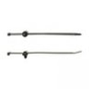 Grote Accessory Line Fir Tree Tie Assembly, Black, 8", 50 Lb, Pack 100 83-6046