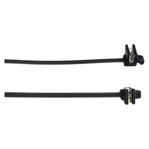 Grote Accessory Line Edge Clip, Black, Top Mount, 7.9", 50 Lb, Pack 100 83-6063
