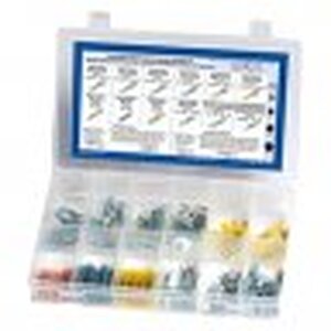 Grote Accessory Line Heat Shrink & Solder Terminal Assortment Kit, Pk 120 - 83-6539