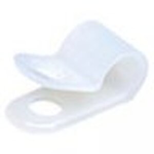 Grote Accessory Line Nylon Clamps, 1/4" Pk 100 - 83-7003