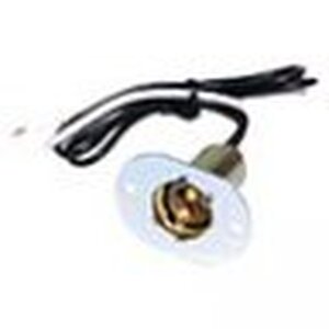 Grote Accessory Line Socket, Universal Flush Mount with Bracket - 84-1000