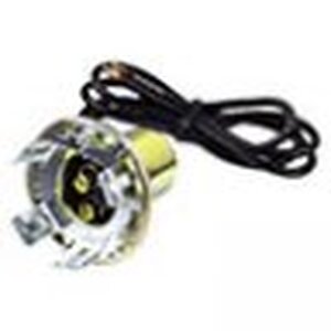 Grote Accessory Line Stop/Tail/Signal/Park Socket (Chev), Pk 1 - 84-1051