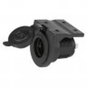 Grote Accessory Line Socket 12V Panel Mount & Brkt - 84-1092