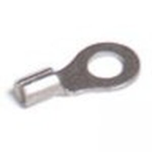 Grote Accessory Line Ring Terminal, Uninsulated, 16-14 GA, 5/16", Pack 50 - 84-3022