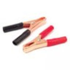 Grote Accessory Line Battery Clamps, 75 Amp, Black/Red, Pair - 84-4999