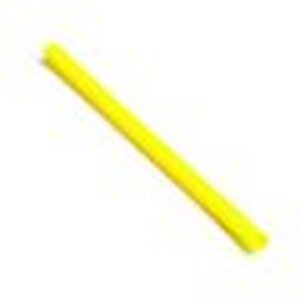 Grote Accessory Line Shrink Tube, 2:1 Single Wall, Yellow, 1/4" X 6",Pack 6 - 84-5025