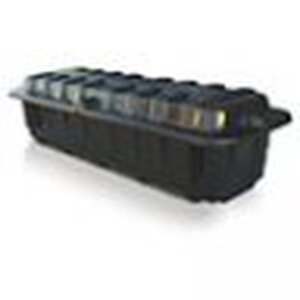 Grote Accessory Line Commercial, Dual 8D (End-End) Battery Box Black, Pack of 1 - 84-9664