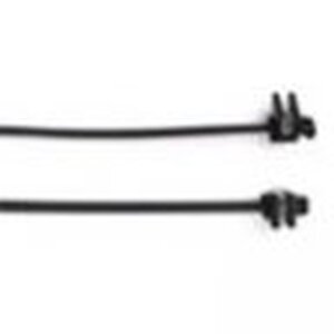 Grote Accessory Line Edge Clip, Black, Top Mount, 7.9", 50 Lb, Pack 25 85-6063
