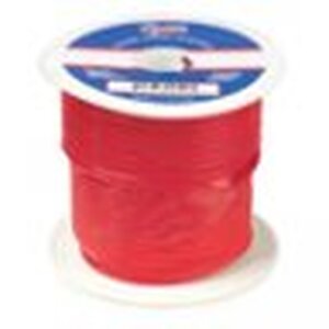 Grote Accessory Line Primary Wire, 6 Gauge, Red, 100' Spool - 87-3000