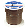 Grote Accessory Line Primary Wire, 10 Gauge, Brown, 100' Spool - 87-5001