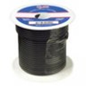 Grote Accessory Line Primary Wire, 14 Gauge, Black, 100' Spool - 87-7002