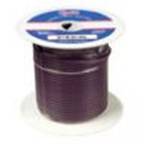 Grote Accessory Line Primary Wire, 16 Gauge, Purple, 100' Spool - 87-8013