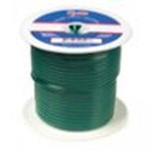 Grote Accessory Line Primary Wire, 18 Gauge, Green, 100' Spool - 87-9006