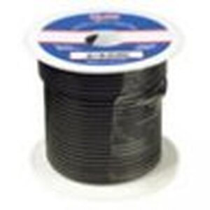 Grote Accessory Line Primary Wire, 14 Gauge, Black, 25' Spool - 89-7002