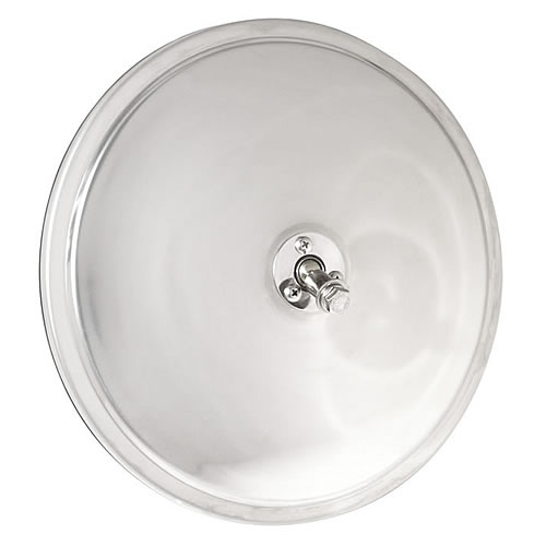 Grote Mirror, 10.5", Stainless Steel Convex, Center Mount - 12010