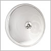 Grote Mirror, 10.5", Stainless Steel Convex, Center Mount - 12010