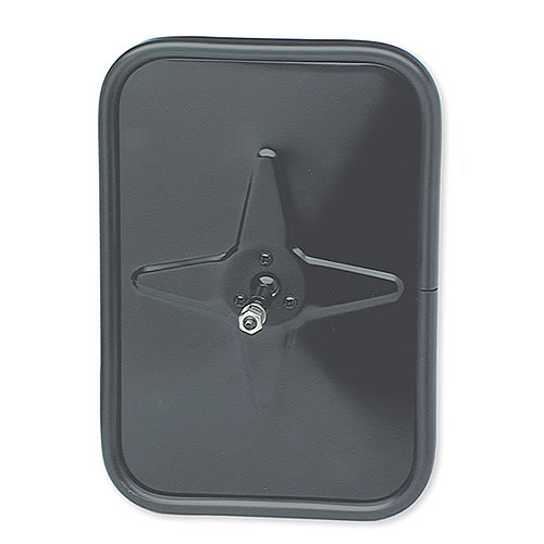 Grote Mirror, Black, Outer Protective Bumper Type - 12102