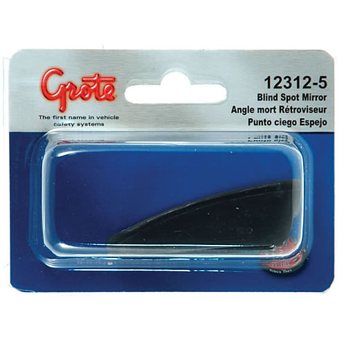 Grote Mirror, Black, Hot Spot, Retail Pack - 12312-5
