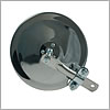 Grote Mirror, 6", Stainless Steel, Round Clamp-On Stack & Spot Assy - 28043