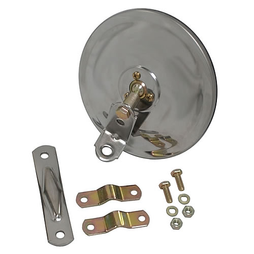 Grote Mirror, 6" Stainless Steel, Economy - 28663