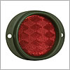 Grote Reflector, 2-Hole Mounting, Red 40162