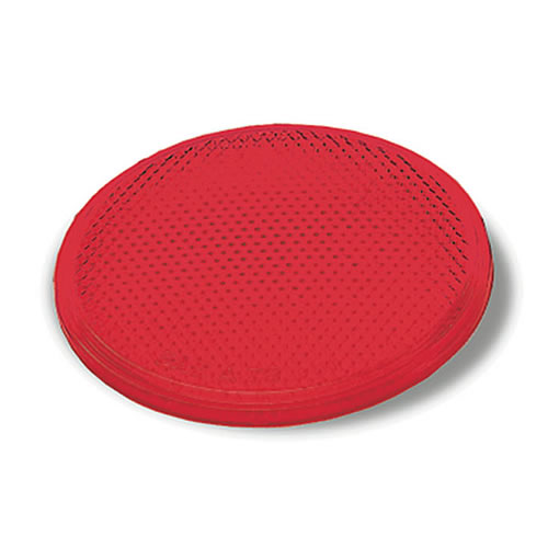 Grote Reflector, 2" Round, Red, Stick-On - 41002