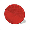 Grote Reflector, 2" Round, Red, Sealed Center-Mount - 41012