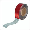 Grote Conspicuity Tape, 6" X 6" Red/Silver, 2" X 150' Roll - 41050