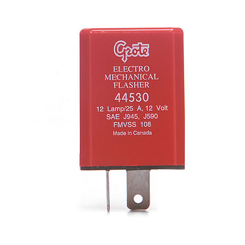 Grote Flasher, 12-Lamp Electromechanical Flasher, 2 Terminal - 44530