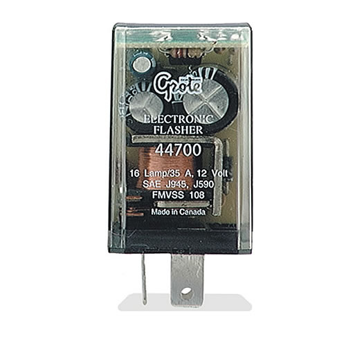 Grote Flasher, 16-Lamp Electronic Flasher, 3 Terminal - 44700