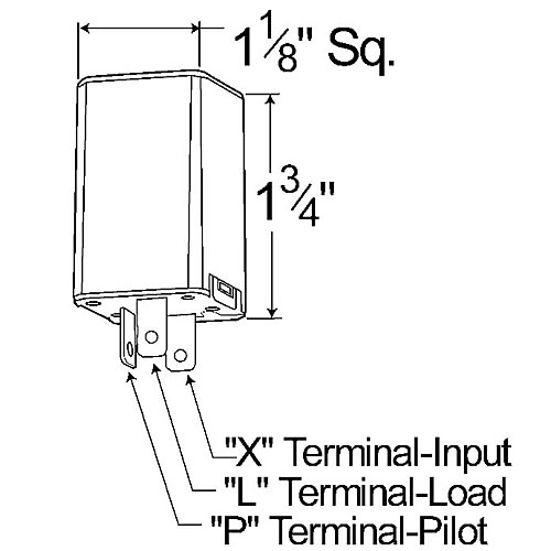 Grote Flasher, 20-Lamp Heavy Duty Electronic Flasher, 3 Terminal - 44720