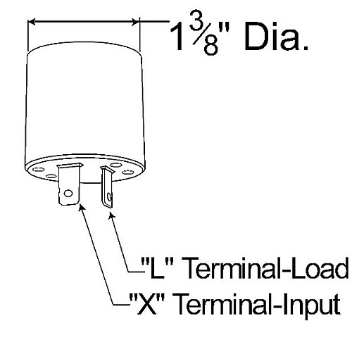 Grote Flasher, 10-Lamp 2 Terminal - 44810