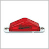 Grote Clearance/Marker Lamp, Red, Peak Lens - 45512